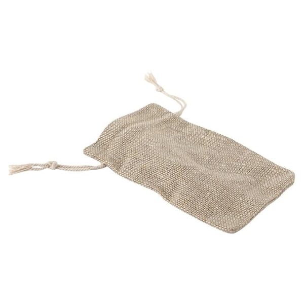 Click Pujan Pouches - Jute 4x3 (Set of 5) | Best For Diwali, Christmas & Party Favour Gift Bag | Best For Baby Shower, Shagun, Birthday, Anniversary Gifting | Return Gifts Bags (Jute)