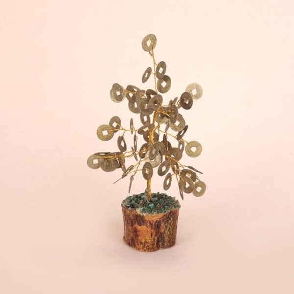 Click Pujan Coin Tree | Vastu Feng Shui Money Tree for Home, Office & Mandir | Diwali Decor