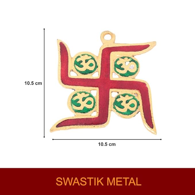 51aVtKqxr3L._SX679_-1 Click Pujan Swastik Hanging | Main Door Vastu Decor | Auspicious Pooja Item for Diwali & Navratri - Image 4