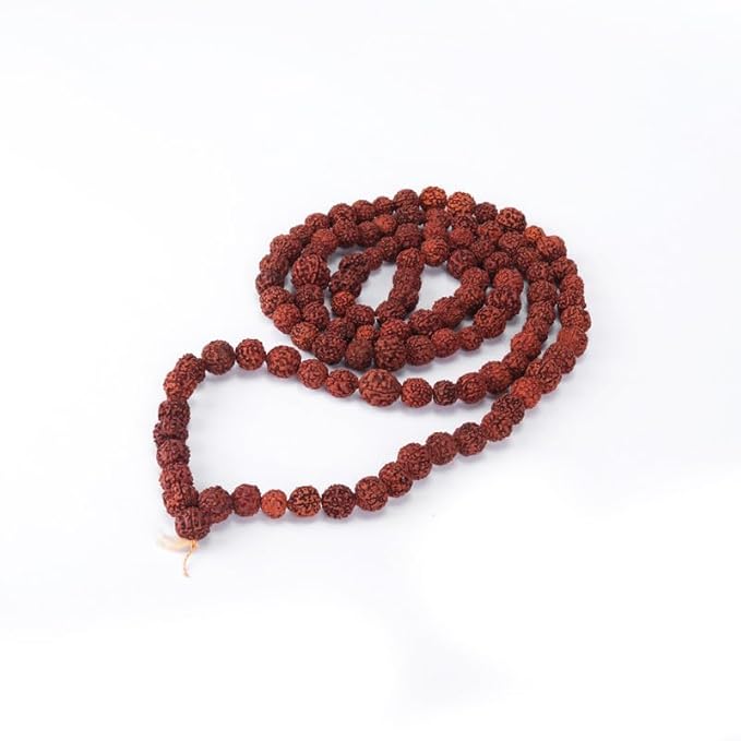51pRlQbD96L._SX679_ Click Pujan Rudraksh Mala - 108+1 Beads for Shiv Bhakti, Mantra Jaap | Dhyan & Sadhana | Rudraksh Jap Mala for Shivratri | Vrat | Anushthan & Spiritual Protection - Image 2