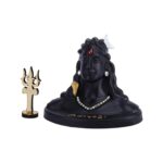 Click Pujan Adi Yogi Shiva Statue with Trishul - Resin Car Dashboard Idol for Pooja, Shivratri Gift, Home & Office Decor - Image 3