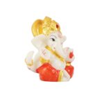 Click Pujan Ganesh - Poly Murti for Car Dashboard - Polyresin Home Decor Showpiece Gift - Image 3