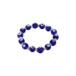 Click Pujan Bracelet- Evil Eye | Stone Beads for Women Long Distance Relationships | Natural Green | Attract Money Cash Flow and Wealth for Men and Women