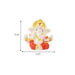 Click Pujan Ganesh - Poly Murti for Car Dashboard - Polyresin Home Decor Showpiece Gift - Image 2