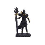 Black Aghori Shiva idol with Trishul