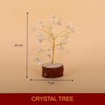 Click Pujan White Crystal Tree - Good Luck Bonsai for Home Decor & Gifts - Image 2