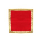 Click Pujan Red Cloth with Border โ Set of 2 (12x12 Inch) | Traditional Pooja Fabrics for Temple | Home Mandir, Religious Rituals, Offerings, and Spiritual Decorations - Image 4