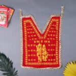 Click Pujan Hanuman Chola Set of 2 - Velvet 18" | Bajrangbali Murti Puja Dress | Mandir Decoration Cloth