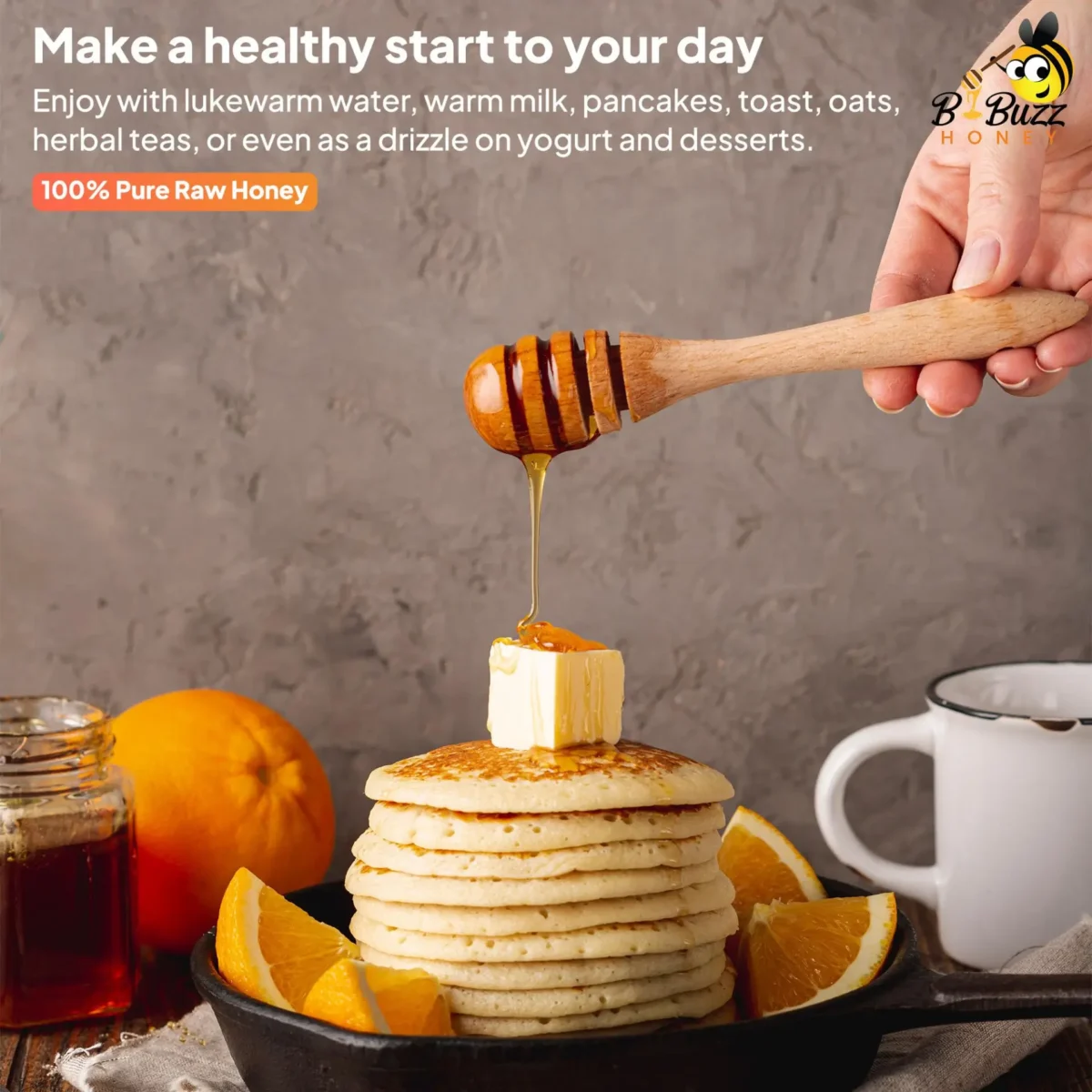 BBuzz Honey Bee Pollen Honey-4 BBuzz Honey Bee Pollen Honey - Image 4