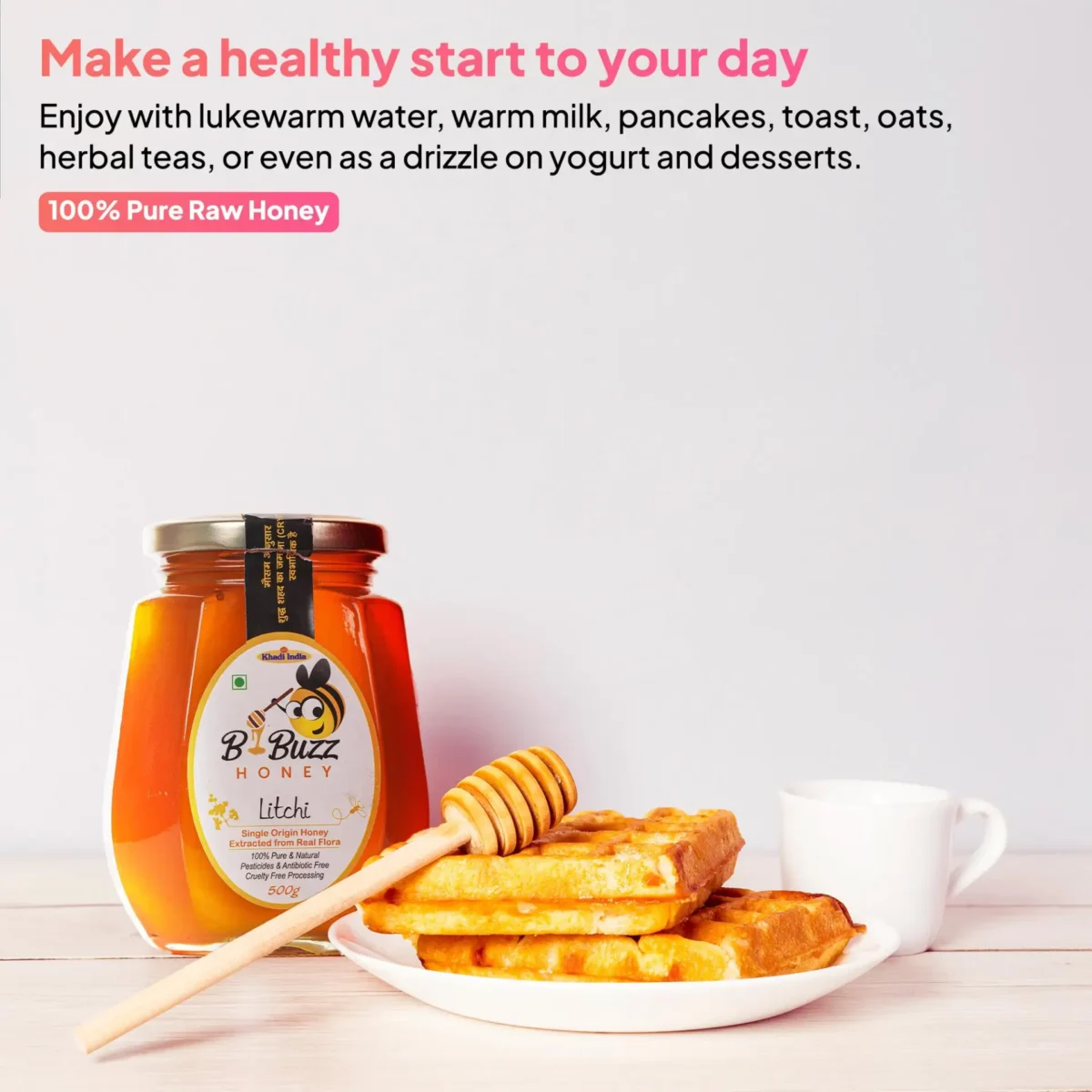 BBuzz Honey Litchi Honey-3 BBuzz Honey Litchi Honey - Image 3