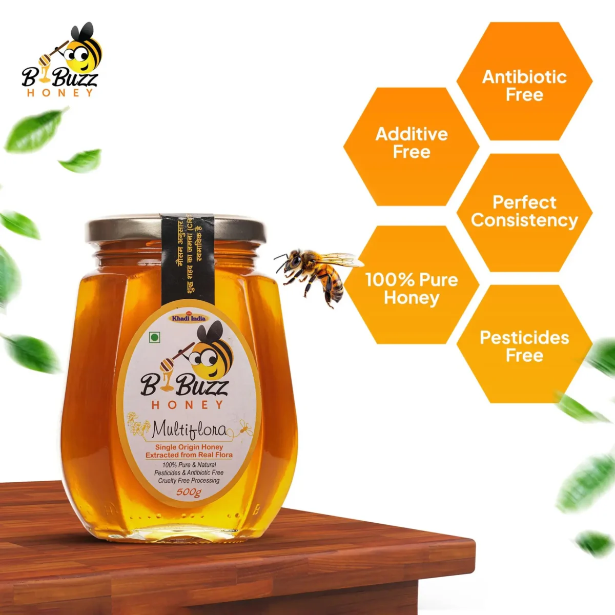 BBuzz honey Multiflora honey-2 BBuzz Honey Multiflora honey - Image 2