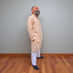 Kurta Pajama Set in Desi Khadi by Poonia Khadi - Image 2