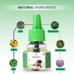 NIRAMYA Mosquito Repellent Vaporizer Liquid – Natural, Safe & Effective Plug-in for Dengue Protection (Odorless, Child & Pet Friendly) - Image 4