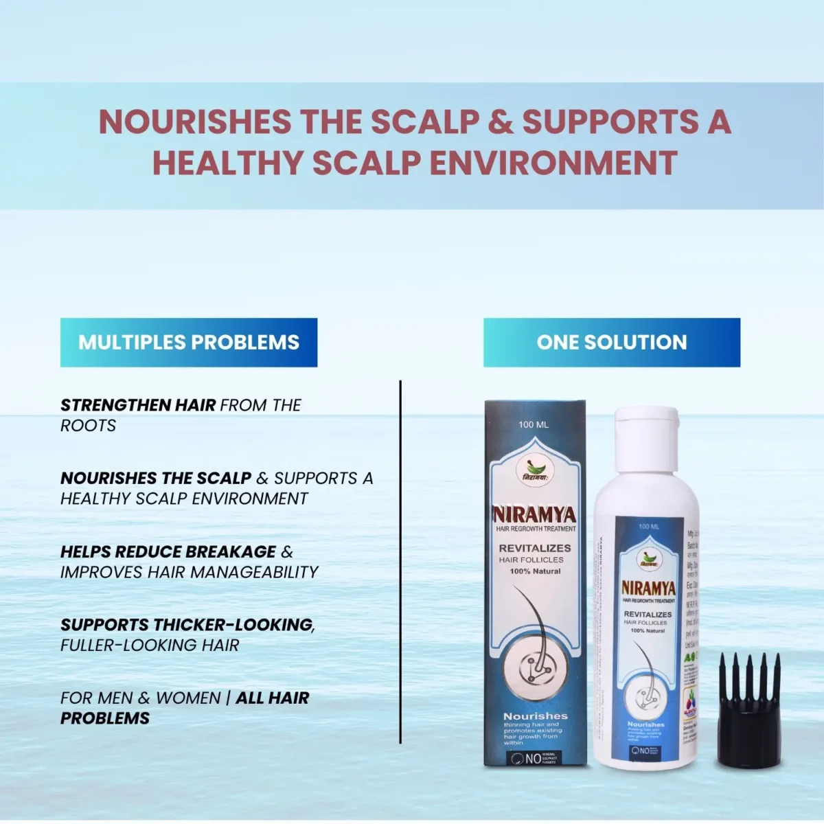 Niramya-Hair-Growth-Vitalizer-Oil-1 Niramya Hair Growth Vitalizer Oil - Image 2