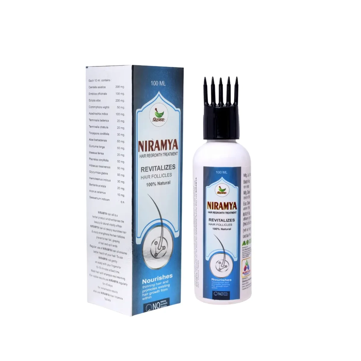 Niramya-Hair-Growth-Vitalizer-Oil-4 Niramya Hair Growth Vitalizer Oil - Image 5