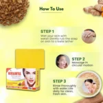 Niramya Herbal Haldi and Chandan Natural Bath Soap - Image 4