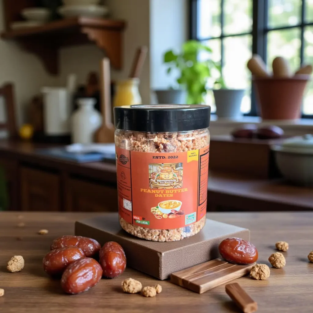 Peanut butter dates by Homemade Nut Butters