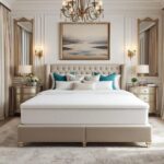 Kingfresh Mattress Royal King Supreme Lite 7 Inch Non Toxic Luxury with Natural Latex Rebonded Foam Topper Quilted Cover