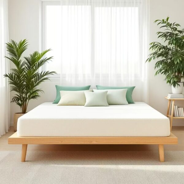 Kingfresh Mattress Special for PG 4 Inch Non Toxic Pure HR Foam Topper Quilted Cover