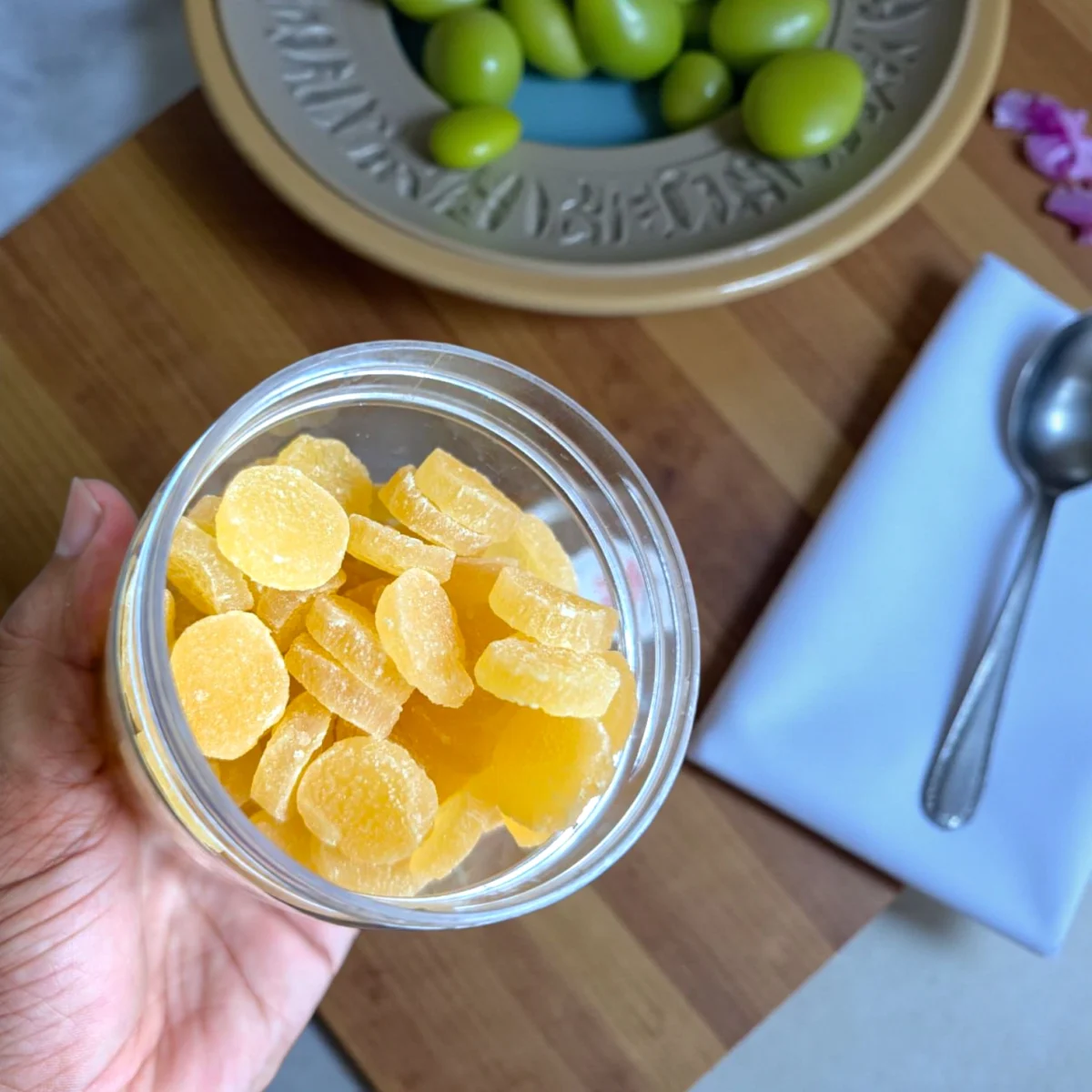 Candied Pineapple Slices Sugared Tropical Fruit Bites with Natural Sweetness & Chewy Texture Candied Pineapple Slices Sugared Tropical Fruit Bites with Natural Sweetness & Chewy Texture