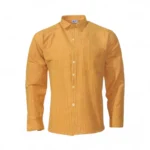 Desi Khadi Menโs Handwoven Cotton Shirt โ Eco-Friendly, Breathable, Comfort Fit, Made in India by Poonia Khadi - Image 2