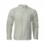 Desi Khadi Menโs Light green Handwoven Cotton Shirt- 1