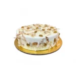 Milk Bar Cake Creamy White Frosting with Slivered Almonds & Golden Raisins (2)