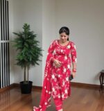 Rose Red Suit by Sonika Signature: Elegant Ethnic Wear with Timeless Charm for Festive Occasions