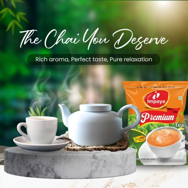 Impaya Premium Tea – Garden Fresh Assam & Dooars Blend | Strong, Aromatic & Refreshing - Front View by Impaya FMCG ...