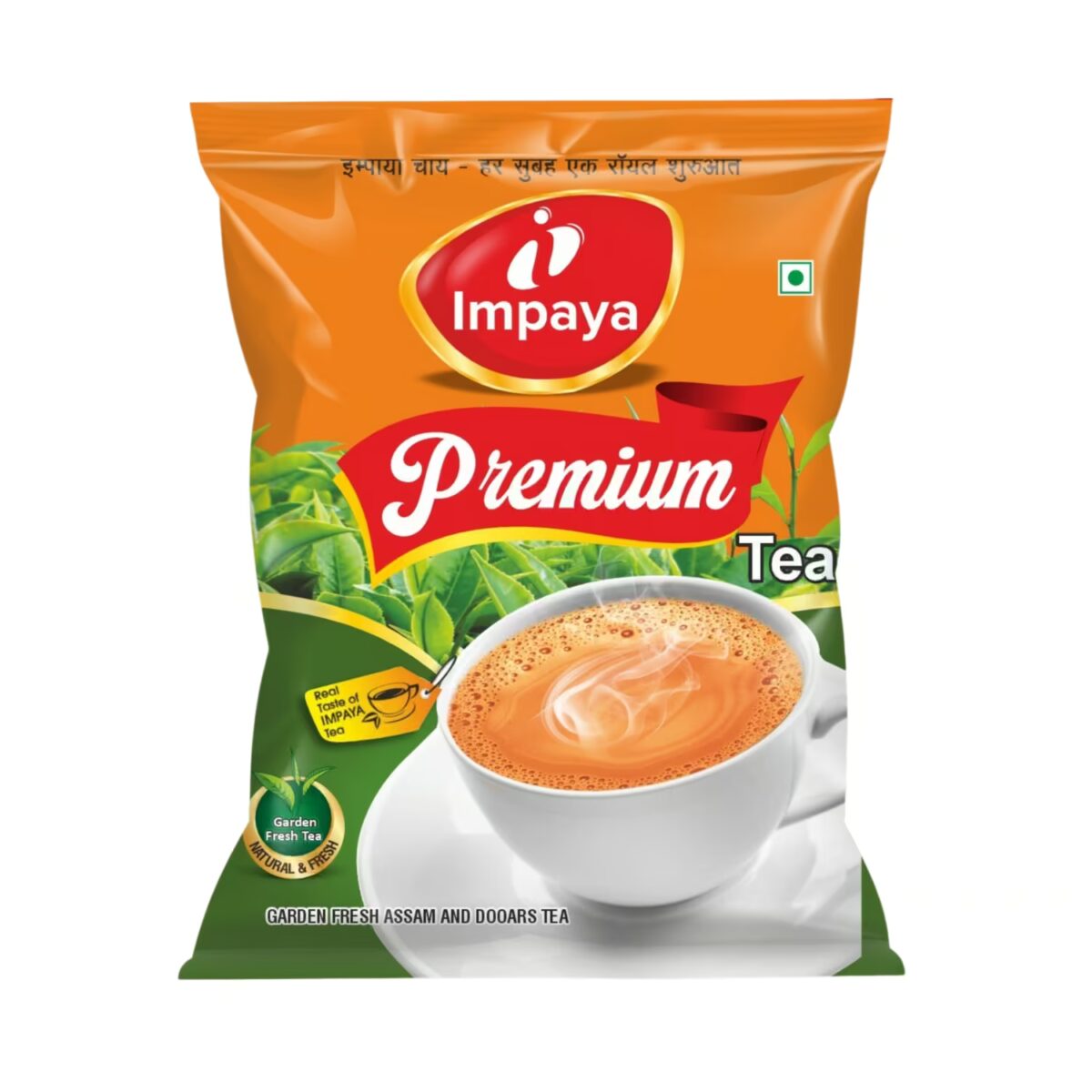 Impaya Premium Tea – Garden Fresh Assam & Dooars Blend | Strong, Aromatic & Refreshing - Closeup Embroidery by Impa...
