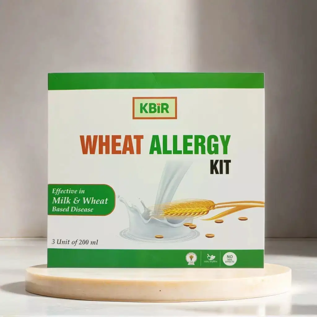 Natural Wheat Allergy Relief Kit Ayurvedic Immunity Booster for Digestive Health & Allergy Management by KBir Wellness Natural Wheat Allergy Relief Kit Ayurvedic Immunity Booster for Digestive Health & Allergy Management by KBir Wellness