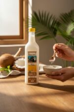 Bhanu Agro Mustard Oil 1000ML – 100% Pure Wood & Cold Pressed Sarso Tel for Cooking, Hair, Skin & Health - With Dup...