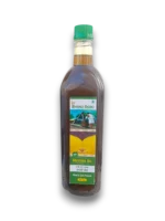 Bhanu Agro Yellow Mustard Oil 1000ML – 100% Pure Wood & Cold Pressed Sarso Tel | Unrefined, Natural, Chemical-Free ...
