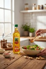 Bhanu Agro Sesame (Til) Oil 1000ML – 100% Pure Wood & Cold Pressed Gingelly Oil | Chemical-Free, Unrefined, Heart &...