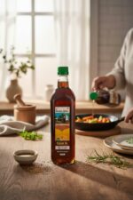 Bhanu Agro Sesame (Til) Oil 1000ML – 100% Pure Wood & Cold Pressed Gingelly Oil | Chemical-Free, Unrefined, Heart &...