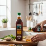 Bhanu Agro Sesame (Til) Oil 1000ML – 100% Pure Wood & Cold Pressed Gingelly Oil | Chemical-Free, Unrefined, Heart &...