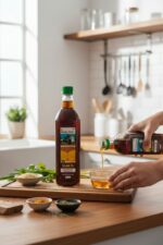 Bhanu Agro Sesame (Til) Oil 1000ML – 100% Pure Wood & Cold Pressed Gingelly Oil | Chemical-Free, Unrefined, Heart &...