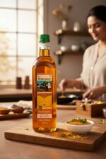 Bhanu Agro Yellow Mustard Oil 1000ML – 100% Pure Wood & Cold Pressed Sarso Tel | Unrefined, Natural, Chemical-Free ...