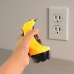 Rechargeable LED Torch Flashlight – High-Power Handheld Emergency Light Built-in Plug - Back View by Nari Haat, Ind...