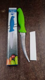 Premium Quality Multipurpose Kitchen Knife with Soft Ergonomic Handle (1 Pc) - Fabric Detail by Nari Haat, Indian eth...