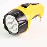 Rechargeable LED Torch Flashlight – High-Power Handheld Emergency Light Built-in Plug - Sleeve Design by Nari Haat,...