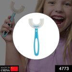 Kids U-Shaped Toothbrush - Easy Cleaning for Toddlers & Children - With Dupatta by Nari Haat, Indian ethnic wear, wom...