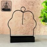 Mosquito Coil Holder Stand - (1 Pc) - Back View by Nari Haat, Indian ethnic wear, women clothing, designer suit