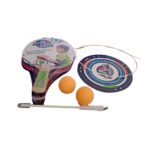 Portable Wiff Waff Rebound Table Tennis Trainer Set (1 Set) - Closeup Embroidery by Nari Haat, Indian ethnic wear, wo...