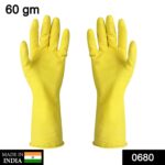 Multipurpose Rubber Reusable Cleaning Gloves - With Dupatta by Nari Haat, Indian ethnic wear, women clothing, designe...