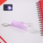 Mini LED Flashlight Keychain Torch (Mix Color & 1 Pc) - Front View by Nari Haat, Indian ethnic wear, women clothing, ...