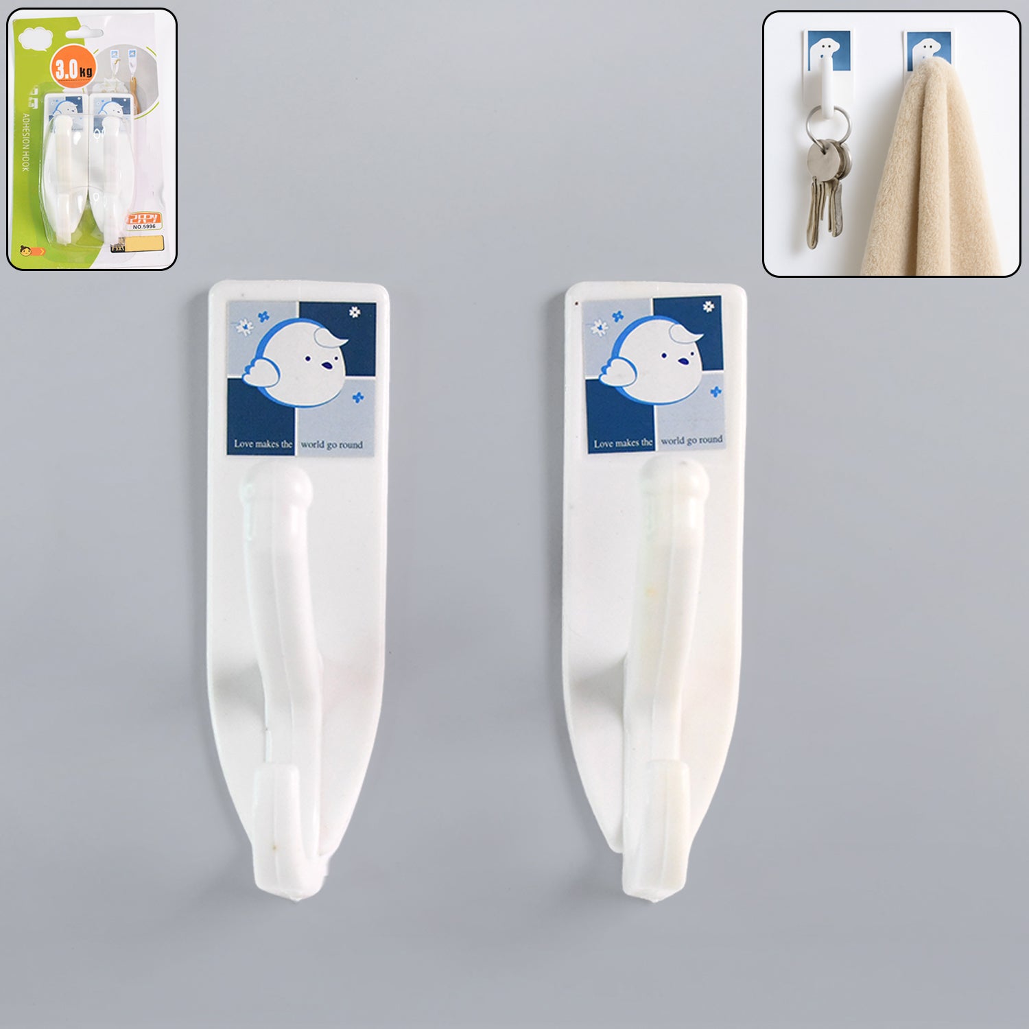 01_114fd5a1-a2ad-45ed-8b4d-29a7b8b459fb.jpg Multipurpose self-adhesive wall hooks for kitchen and bathroom
