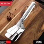 Multifunction Stainless Steel Cooking Tong for Frying & BBQ - Image 2