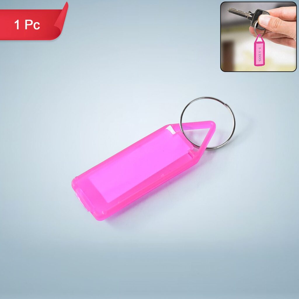 1 Pc Keychain Tag Label Used For Decorative Purpose On Keys And All - Front View by Nari Haat, Indian ethnic wear, wo...