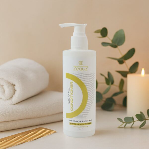 Zequz Anti Hair Fall Conditioner - (1 Pc / 250 ML) - Front View by Nari Haat, Indian ethnic wear, women clothing, des...